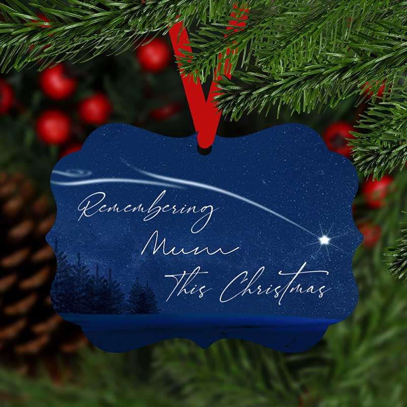 Remembering Memorial Christmas Ornament